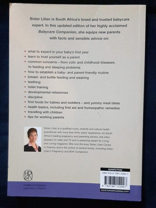 Sister Lilian’s Babycare Companion secondhand book