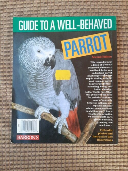 Guide To A Well-Behaved Parrot – Mattie Sue Athan secondhand book