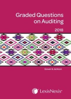 Graded Questions On Auditing 2018 – Gowar & Jackson secondhand book
