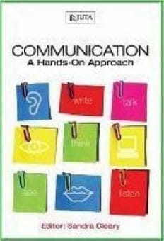 Communication: A Hands-On Approach – Sandra Cleary secondhand book