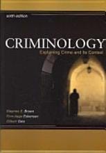 Criminology: Explaining Crime And Its Context secondhand book