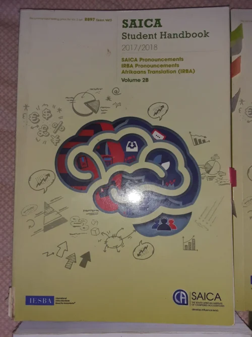 SAICA Student Handbook 2017/2018 Volume 2B secondhand book