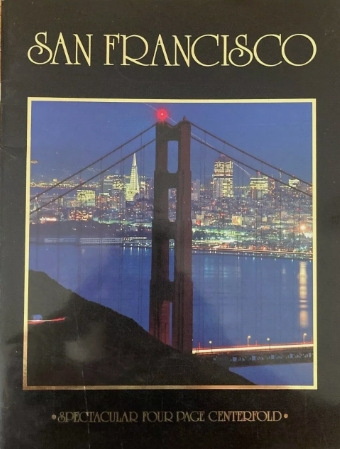 San Francisco Travel Guide Spectacular Four Page Centerfold San Francisco Travel Guide Spectacular Four Page Centerfold secondhand book