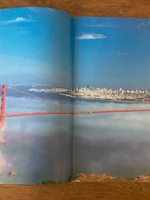 San Francisco Travel Guide Spectacular Four Page Centerfold secondhand book