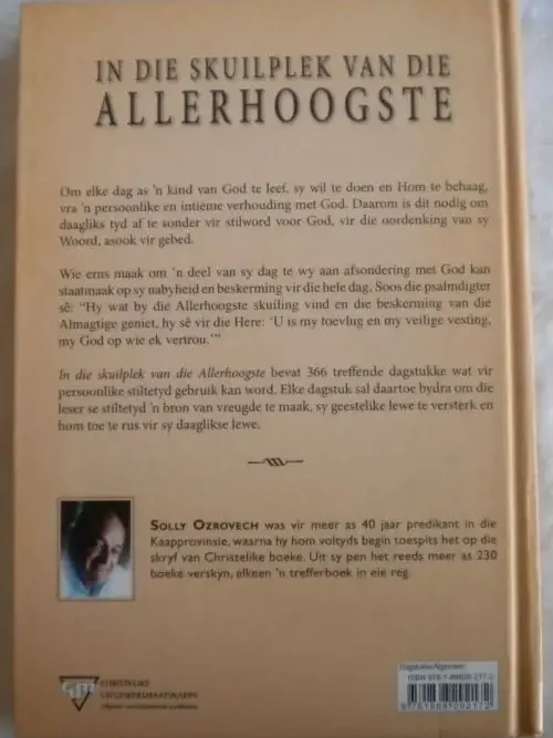 In Die Skuilplek Van Die Allerhoogste – Solly Ozrovech secondhand book