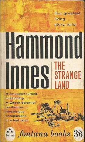 The Strange Land - Hammond Innes The Strange Land – Hammond Innes secondhand book