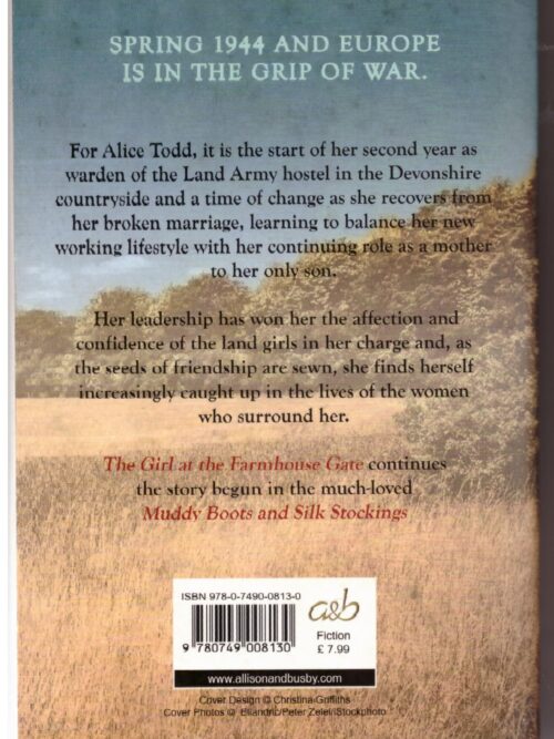 The Girl At The Farmhouse Gate – Julia Stoneham secondhand book