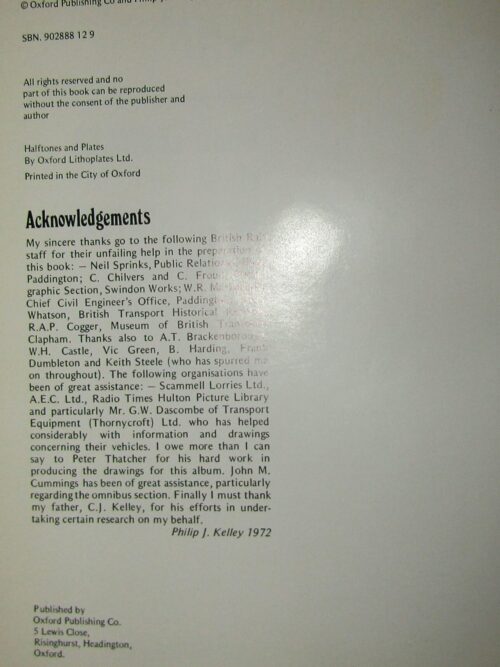 Road Vehicles Of The Great Western Railway – Philip J. Kelley secondhand book