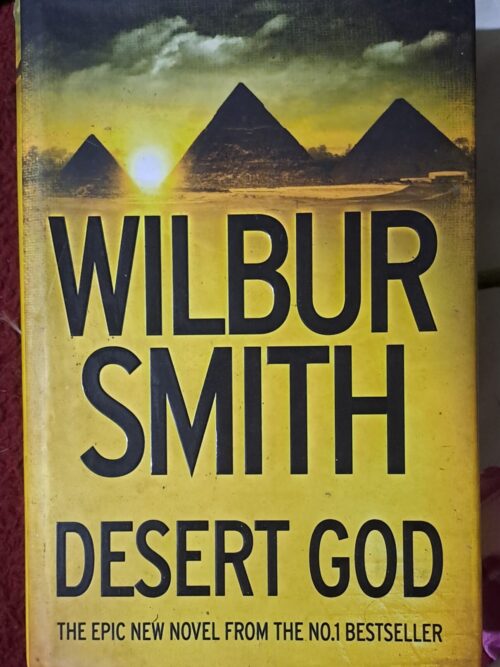 Desert God – Wilbur Smith secondhand book