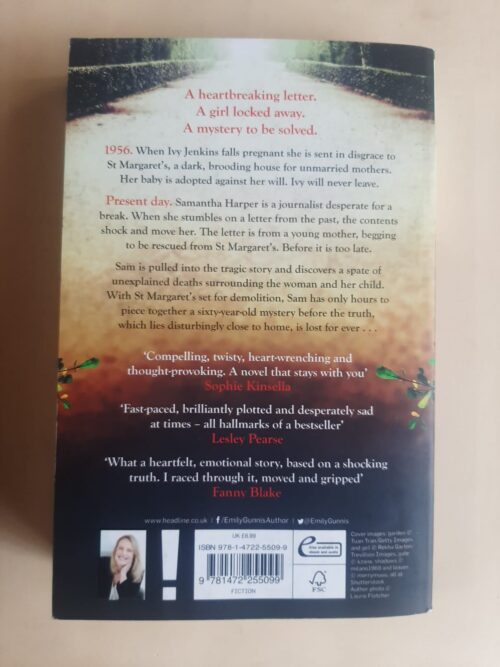The Girl In The Letter – Emily Gunnis secondhand book