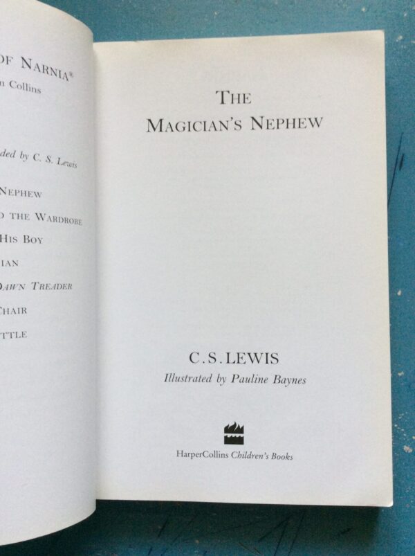 The Magician’s Nephew – C. S. Lewis secondhand book
