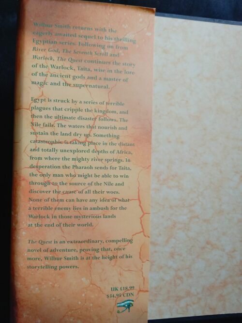 The Quest – Wilbur Smith secondhand book