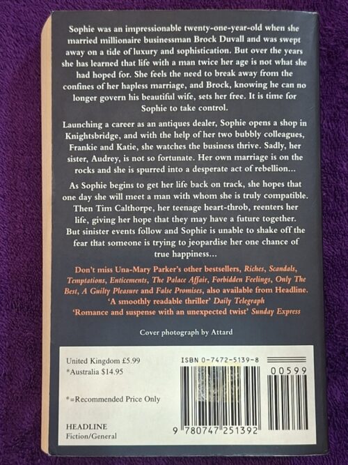 Taking Control – Una-Mary Parker secondhand book