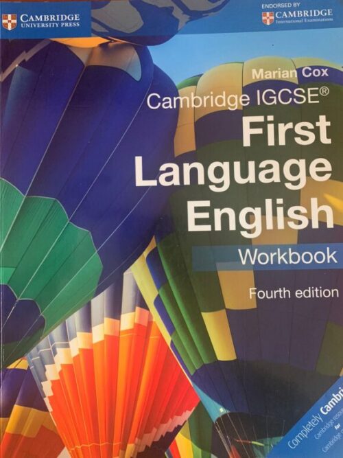 Cambridge English First Language Workbook Fourth Edition Cambridge English First Language Workbook Fourth Edition secondhand book