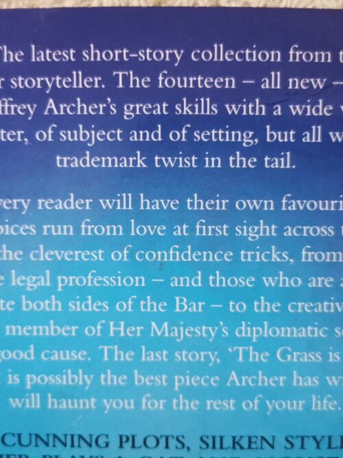 To Cut A Long Story Short – Jeffrey Archer secondhand book