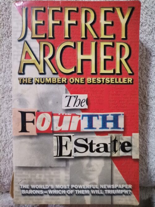 17733133235336869689464459895358 The Fourth Estate – Jeffrey Archer secondhand book