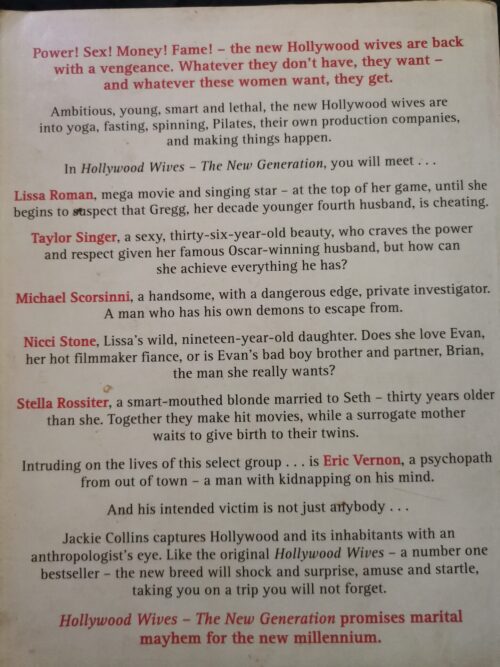 Hollywood Wives – Jackie Collins secondhand book