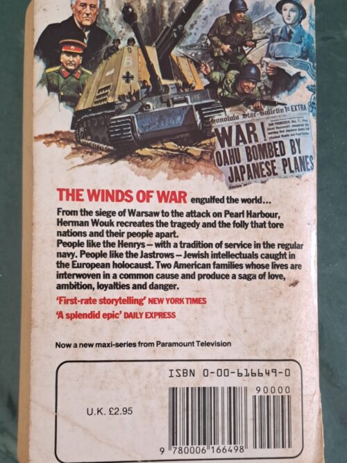 The Winds Of War – Herman Wouk secondhand book