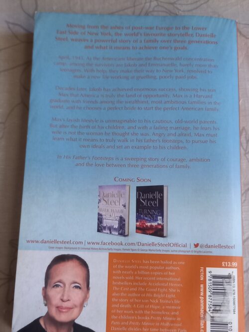 In His Father’s Footsteps – Danielle Steel secondhand book
