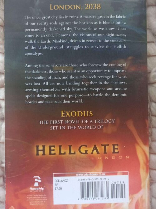 Exodus: Hellgate: London 1 – Mel Odom secondhand book
