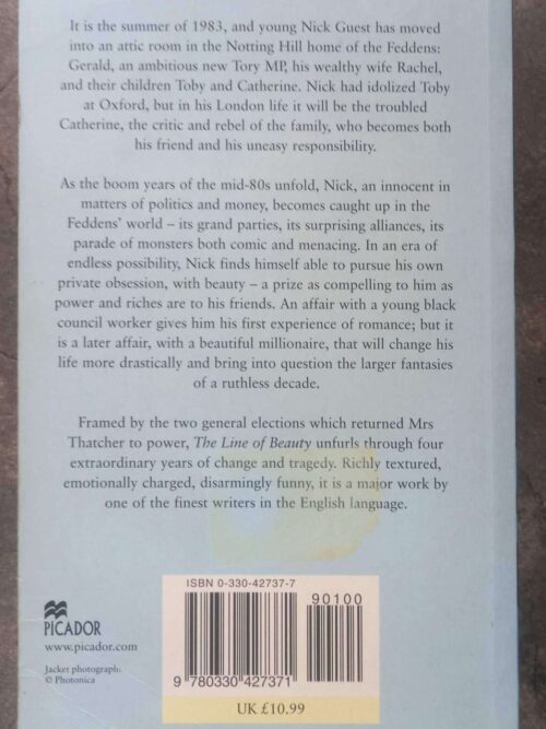 The Line Of Beauty — Alan Hollinghurst secondhand book