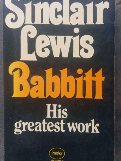 Babbitt1 Babbitt — Sinclair Lewis secondhand book