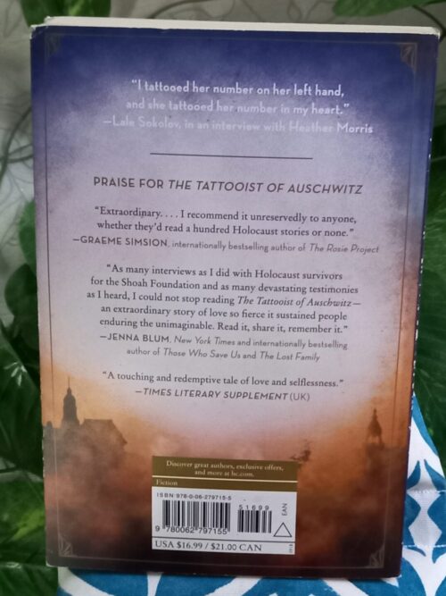 The Tattooist Of Auschwitz – Heather Morris secondhand book