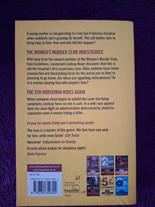 The 5th Horseman – James Patterson, Maxine Paetro secondhand book