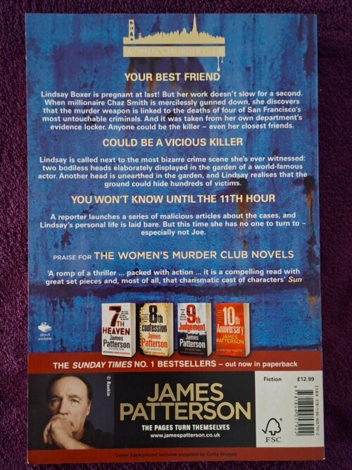 11th Hour – James Patterson, Maxine Paetro secondhand book