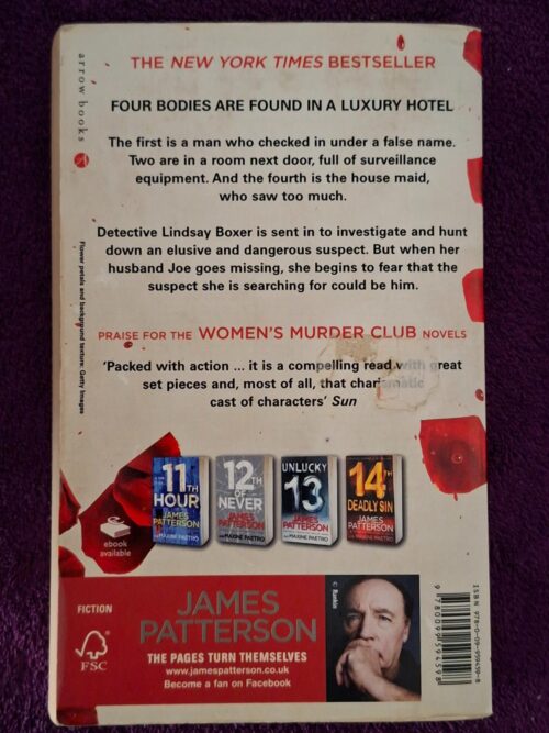 15th Affair- James Patterson and Maxine Paetro secondhand book