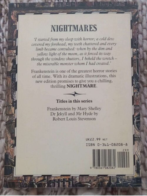 Frankenstein: The Modern Prometheus — Mary Shelley secondhand book