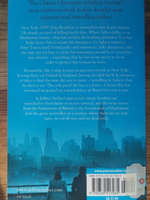 The Sins Of The Father – Jeffrey Archer secondhand book