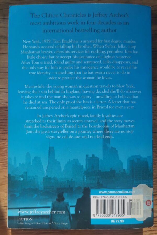 qrf The Sins Of The Father – Jeffrey Archer secondhand book