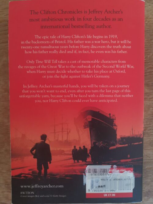 Only Time Will Tell – Jeffrey Archer secondhand book