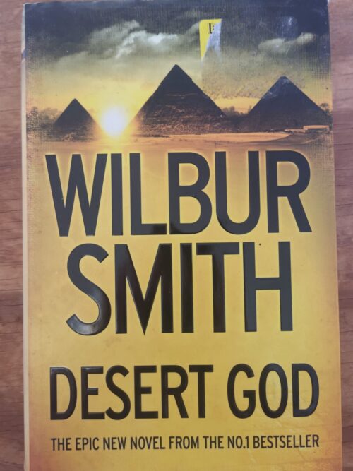 Desert God – Wilbur Smith secondhand book
