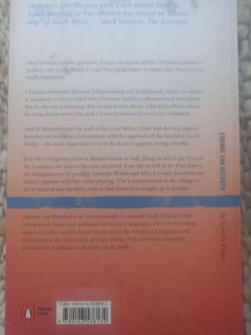In Love’s Place — Etienne Van Heerden secondhand book