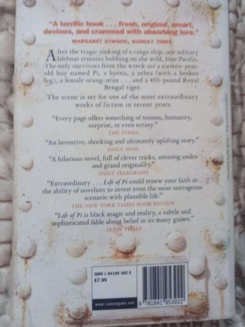 Life Of Pi — Yann Martel secondhand book