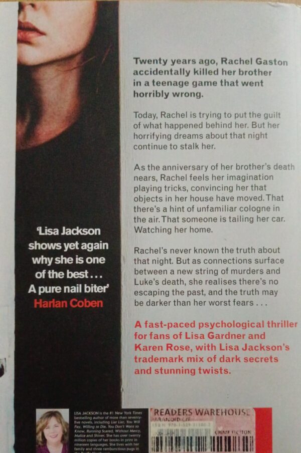 Paranoid Review Paranoid – Lisa Jackson secondhand book
