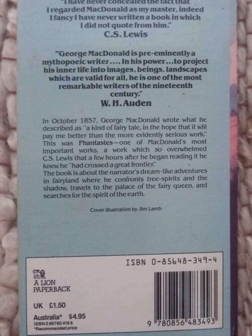 Phantastes: A Faerie Romance — George MacDonald secondhand book